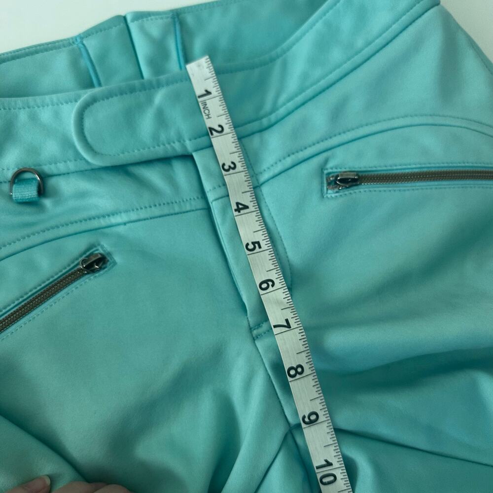 Athleta Fall Line Insulated Ski Pants Mint Green Sz 6 Petite - Picture 11 of 14